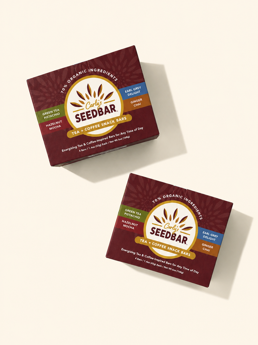 4-Pack Tea + Coffee Variety (1.4 oz Bars)
